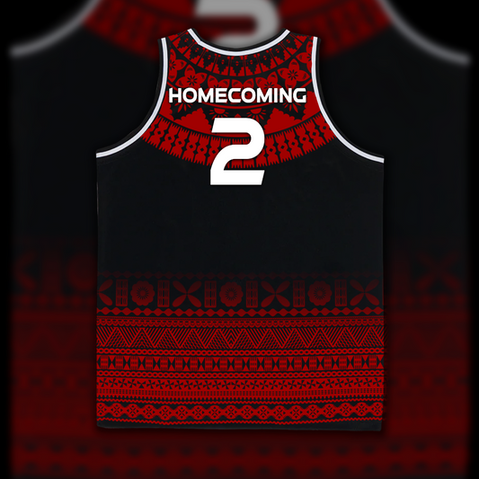 Red/Black Fiji Jersey