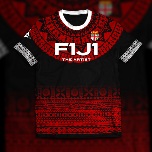 Red/Black Fiji Shirt